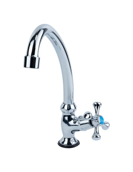 Монокран для умывальника Tau VN-1G160C (гайка, вентильный, кратно 4 шт) - 1