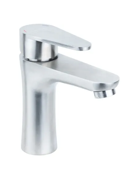Змішувач для умивальника Aquatica HT-1A171P (литий, гайка, нержавіюча сталь) - 1