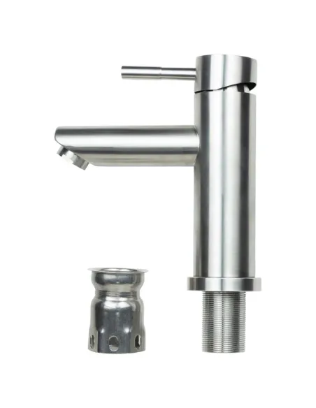 Змішувач для умивальника Aquatica KT-1A170P (литий, гайка, нержавіюча сталь) - 3