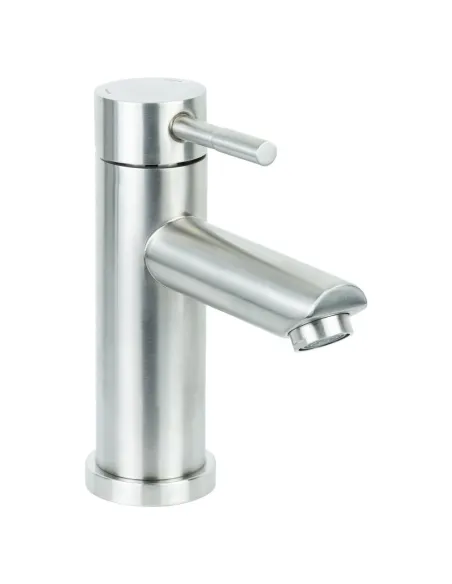 Змішувач для умивальника Aquatica KT-1A170P (литий, гайка, нержавіюча сталь) - 1