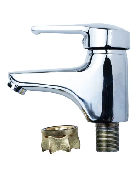 Смеситель для умывальника Aquatica HM-1A131C, литой, гайка - 3