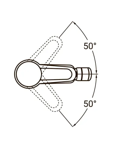 Смеситель для биде Aquatica HK-1F130C гайка - 3