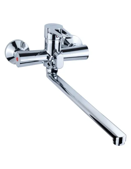 Змішувач для ванни Aquatica HK-2C230C 350 мм, дивертор, вбудований картридж. - 2