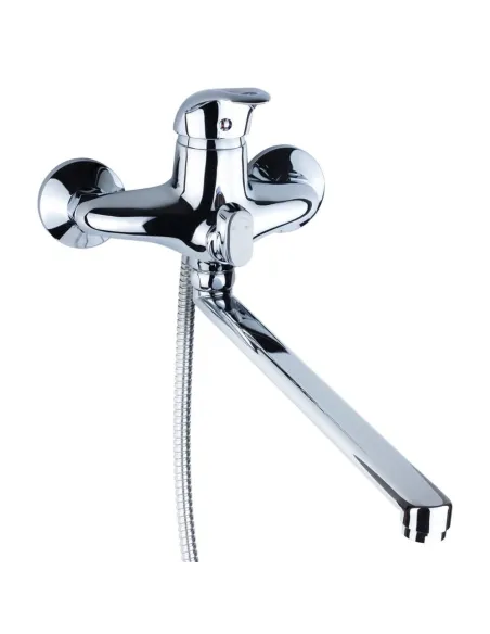 Смеситель для ванны Aquatica NK-2C232C (350 мм, дивертор встроенный картриджный) - 4