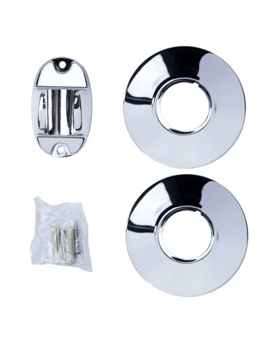 Змішувач для ванни Aquatica QN-2C458C (гус вигнутий, дивертор вбудований кульовий) - 2