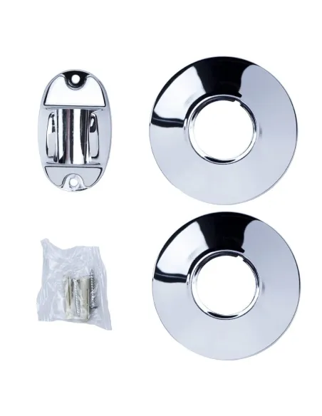 Змішувач для ванни Aquatica QN-2C458C (гус вигнутий, дивертор вбудований кульовий) - 2