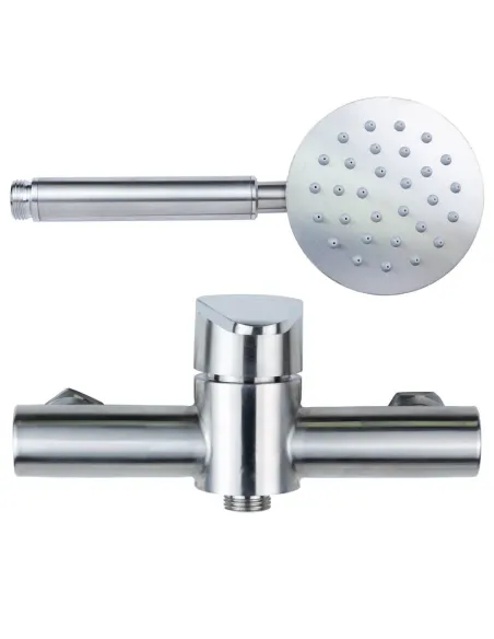 Змішувач для душу Aquatica HT-1D171P (нержавіюча сталь) - 11