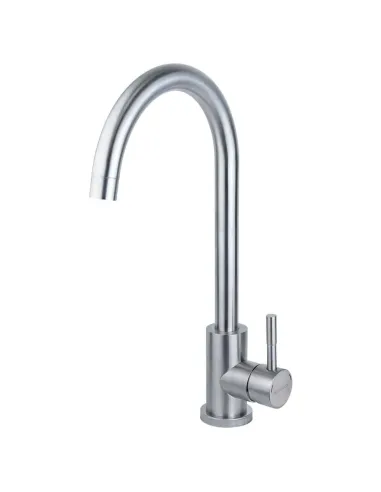 Смеситель для кухни Aquatica KT-4B170P (35 мм, гайка, нержавейка) - 3