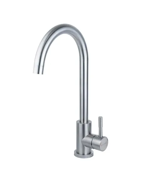 Смеситель для кухни Aquatica KT-4B170P (35 мм, гайка, нержавейка) - 3