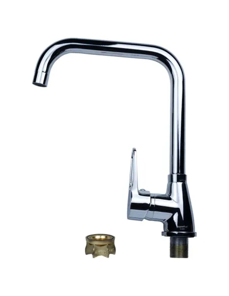 Смеситель для кухни Aquatica HL-4B230C, 35 мм, гайка - 2