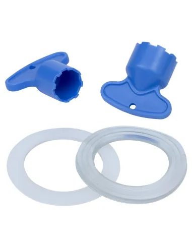 Змішувач для кухні Aquatica KT-4B770P (35 мм, гайка, нержавіюча сталь, під фільтр) - 5