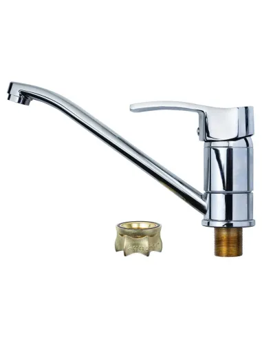 Смеситель для кухни Aquatica MD-1B241C (40 мм, гусак 250 мм, гайка) - 2