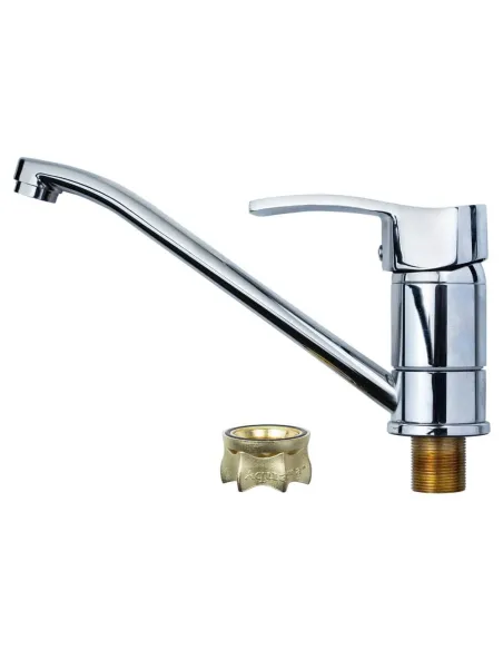 Смеситель для кухни Aquatica MD-1B241C (40 мм, гусак 250 мм, гайка) - 2