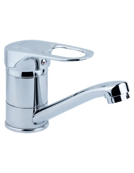 Змішувач для кухні Aquatica MJ-2B129C (40 мм, гусак 150 мм, шпилька) - 3