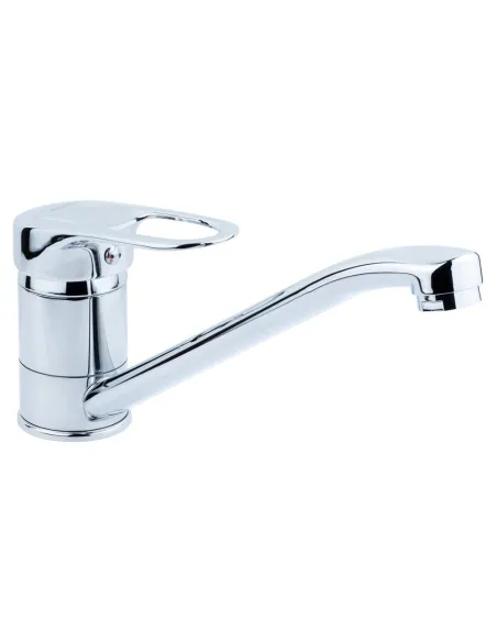 Змішувач для кухні Aquatica MJ-2B229C (40 мм, гусак 250 мм, шпилька) - 4