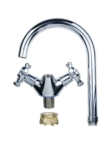 Змішувач для кухні Aquatica PL-4B455C (гайка) - 2