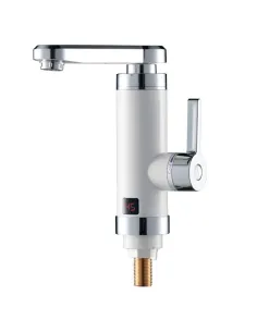Змішувач для кухні з проточним водонагрівачем Aquatica HZ-6B243W (3.0 кВт, 0,4-5бар, гайка) - 1