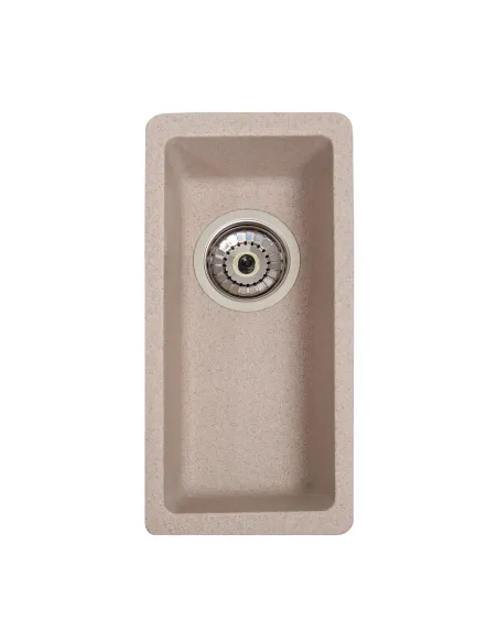 Мойка кухонная каменная прямоугольная Romzha Mira U-160 Bezhvy 401, 200x420x217 мм - 1