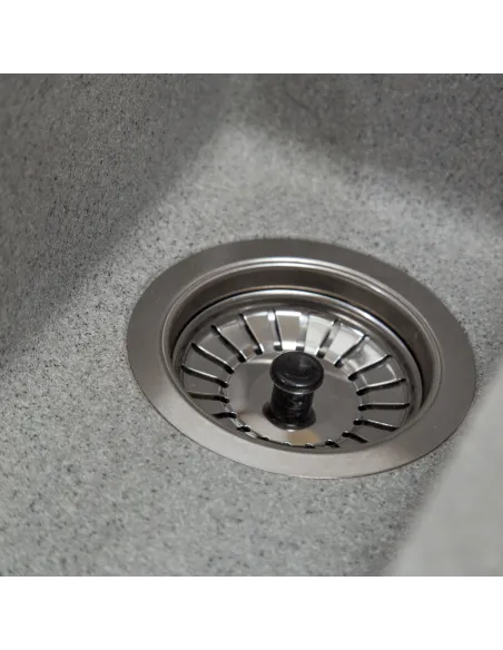 Мойка кухонная каменная прямоугольная Romzha Mira U-160 Seda 601, 200x420x217 мм - 1