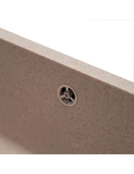 Мийка кухонна кам`яна квадратна Romzha Mira U-400 Bezhvy 401, 440x420x217 мм - 1