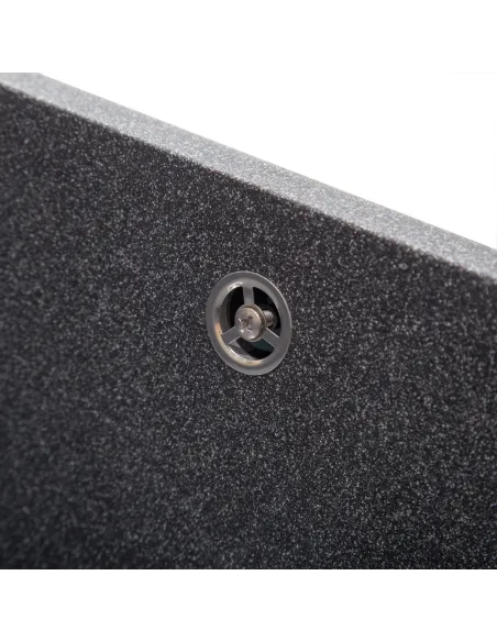 Мойка кухонная каменная квадратная Romzha Mira U-400 Grafit 201, 440x420x217 мм - 3