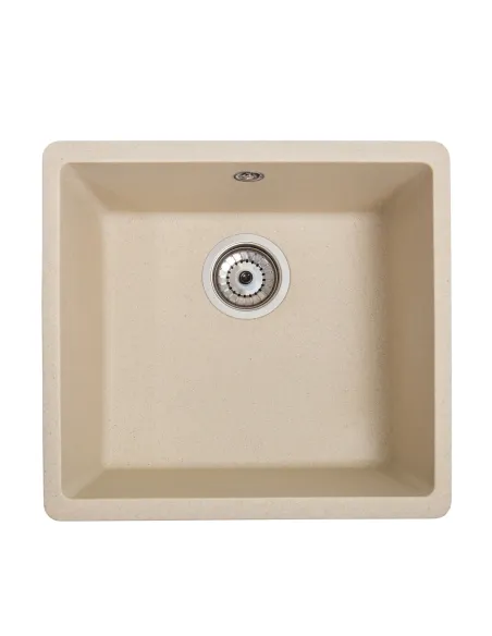 Мойка кухонная каменная квадратная Romzha Mira U-400 Avena 501, 440x420x217 мм - 1