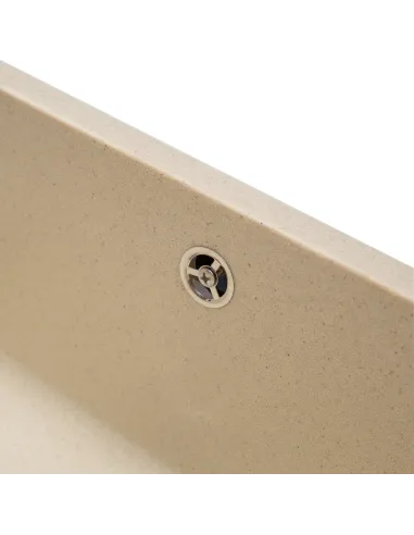 Мойка кухонная каменная квадратная Romzha Mira U-400 Avena 501, 440x420x217 мм - 3