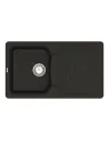 Мийка кухонна кам`яна Vankor Sigma SMP 02.85 Black 845х490 мм, прямокутна, чорна - 1
