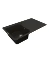 Мийка кухонна кам`яна Vankor Sigma SMP 02.85 Black 845х490 мм, прямокутна, чорна - 3