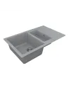 Мийка кухонна кам`яна Vankor Orman OMP 04.80 Gray 785х490 мм, прямокутна, сіра - 2
