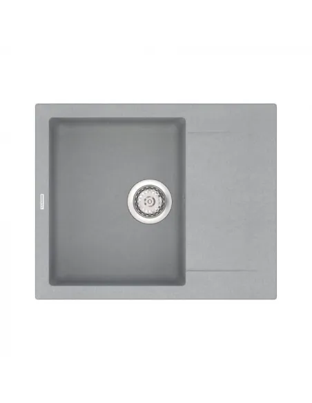 Мийка кухонна кам`яна Vankor Orman OMP 02.61 Gray 585х480 мм, прямокутна, сіра - 4