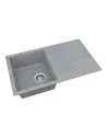 Мийка кухонна кам`яна Vankor Easy EMP 02.76 Gray 750х435 мм, прямокутна, сіра - 3
