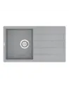 Мийка кухонна кам`яна Vankor Easy EMP 02.76 Gray 750х435 мм, прямокутна, сіра - 4