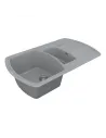 Мийка кухонна кам`яна Vankor Norton NMP 04.86 Gray 855х500 мм, прямокутна, сіра - 2