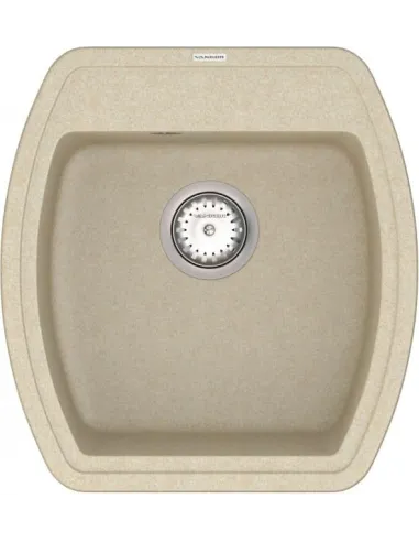 Мийка кухонна кам`яна Vankor Norton NMP 01.48 Beige 480х505 мм, прямокутна, бежева - 3