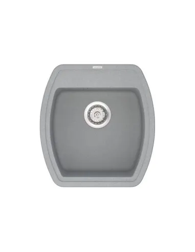 Мийка кухонна кам`яна Vankor Norton NMP 01.48 Gray 480х505 мм, прямокутна, сіра - 2