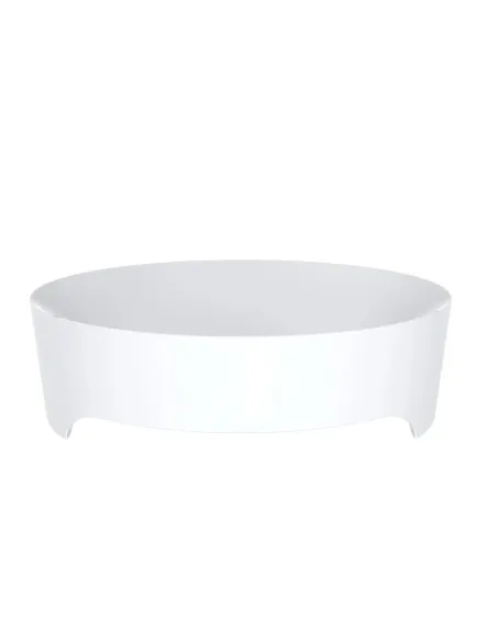 Умивальник для ванної з литого мармуру Miraggio Evora Глянець, 500х320х150 мм - 4