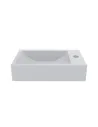 Умывальник для ванной из литого мрамора Miraggio Faro L Глянец, 408х227х100 мм - 1