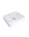 Умывальник для ванной из литого мрамора Miraggio Geneva Глянец, 445х395х110 мм - 5