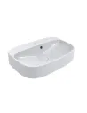 Умивальник для ванної з литого мармуру Miraggio Lifou Глянець, 627х434х150 мм - 4