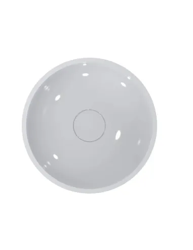 Умивальник для ванної з литого мармуру Miraggio Palermo Глянець, 497х497х174 мм - 2