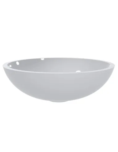 Умивальник для ванної з литого мармуру Miraggio Palermo Глянець, 497х497х174 мм - 3