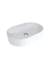 Умывальник для ванной из литого мрамора Miraggio Sorrento Глянец, 550х351х112 мм - 3