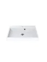 Умивальник для ванної з литого мармуру Miraggio Varna 600 Глянець597х418х126 - 4