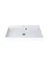 Умывальник для ванной из литого мрамора Miraggio Varna 700 Глянец, 694х416х126 мм - 1