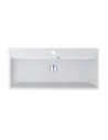 Умывальник для ванной из литого мрамора Miraggio Varna 900 Глянец, 897х417х126 мм - 2
