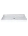 Умывальник для ванной из литого мрамора Miraggio Varna 1000 Глянец, 994х418х125 - 2