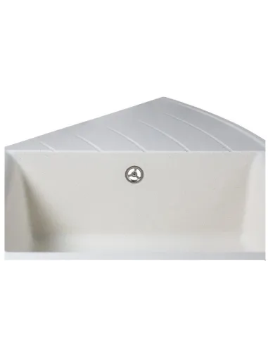 Мойка кухонная каменная угловая Miraggio Europe Jasmine, 1100х575х205 мм - 3