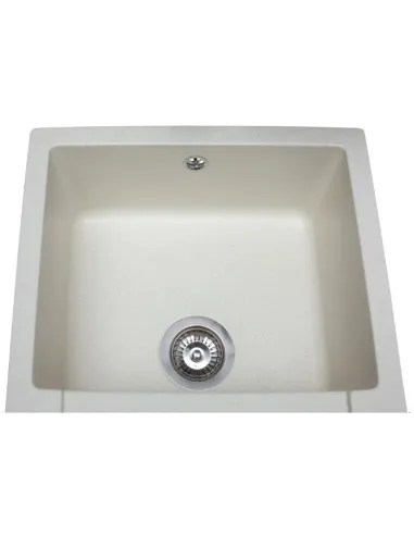 Мойка кухонная каменная прямоугольная Miraggio La Pas Jasmine,786x489x203 мм - 3