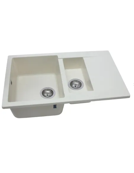 Мойка кухонная каменная прямоугольная Miraggio La Pas Jasmine,786x489x203 мм - 5